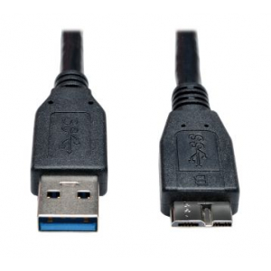USB 3.0 SuperSpeed Device Cable (A to Micro-B M/M) Black, 0.91 m
