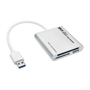 USB 3.0 SuperSpeed Multi-Drive Memory Card Reader / Writer, Aluminum Case