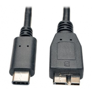 USB 3.1 Gen 1 (5 Gbps) Cable, USB Type-C (USB-C) to USB 3.0 Micro-B M/M, 3.05 m