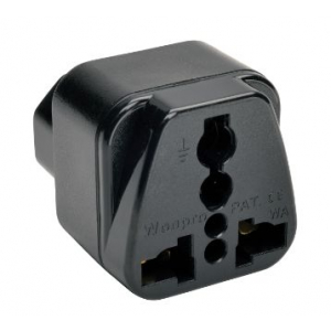 Multi-International Power Plug Adapter for IEC-320-C13 Outlets