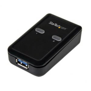 2 Port 2-to-1 USB 3.0 Peripheral Sharing Switch â€“ USB Powered